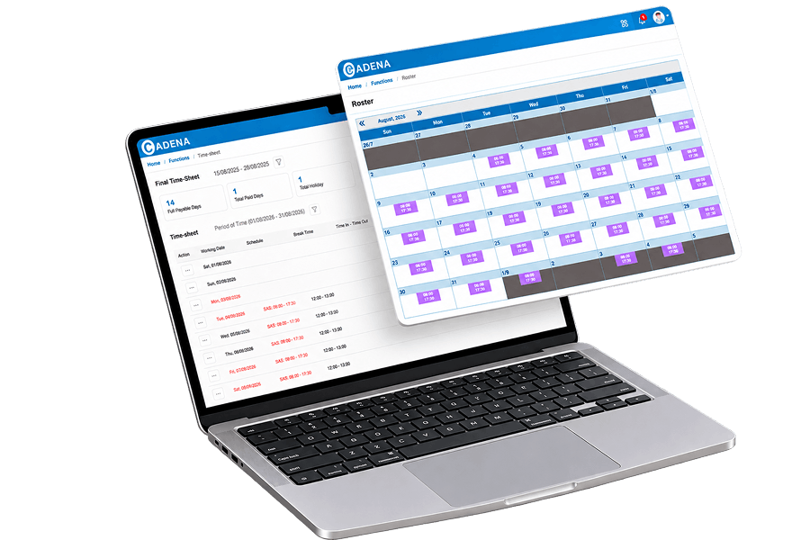 Work schedules and rostering